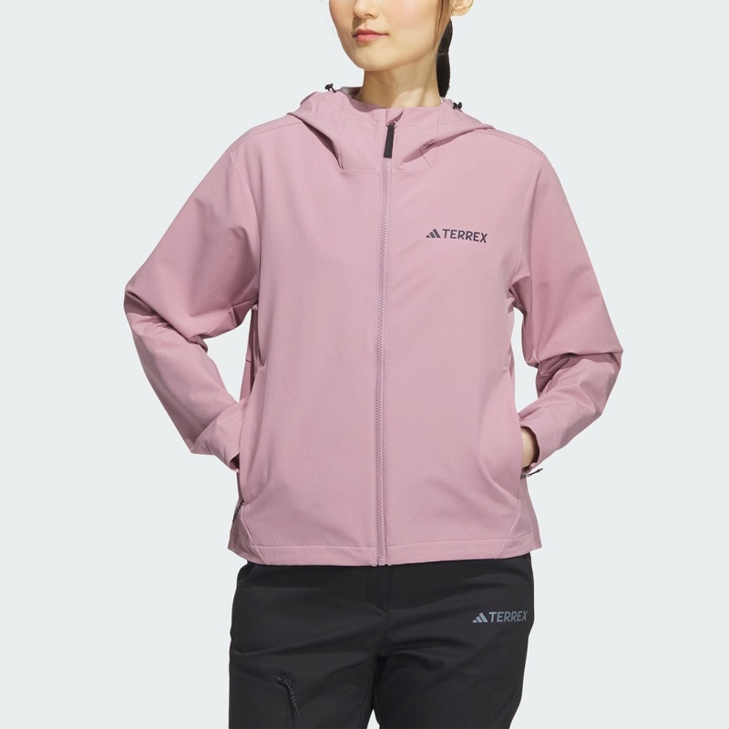 阿迪达斯女装时尚简约运动外套