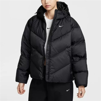NIKE耐克经典舒适连帽羽绒服