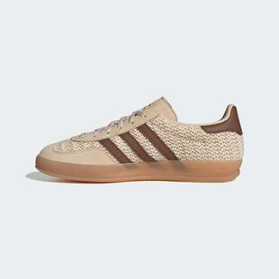 adidas三叶草男女鞋 GAZELLE INDOO复古休闲板鞋 JS1418 JQ7083