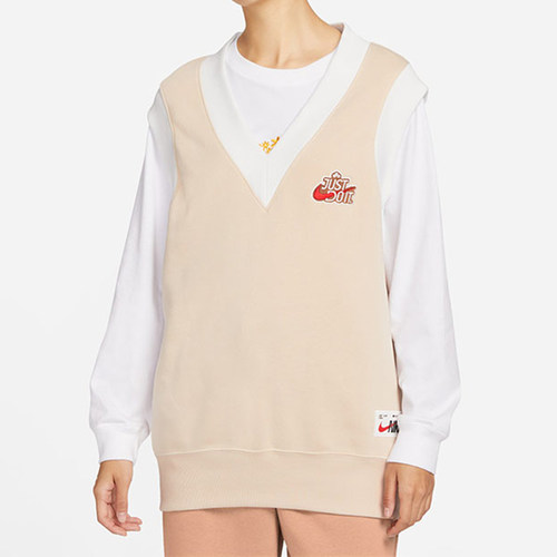 NIKE耐克女套头衫马甲背心