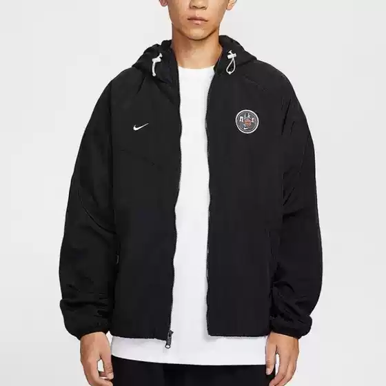 Nike Men's Fashionable, Comfortable, Versatile, Simple Casual Sports Hooded Jacket Io7921-010