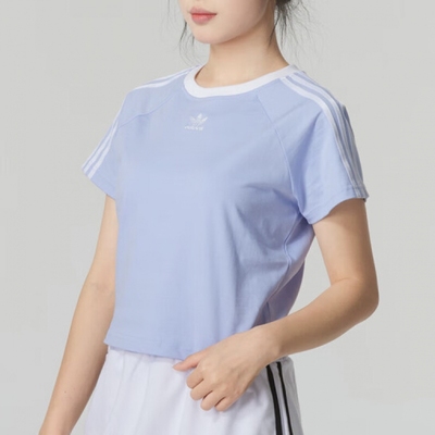 阿迪达斯女子舒适休闲短袖T恤