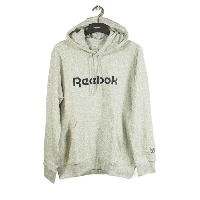 Reebok锐步男装 时尚舒适宽松休闲百搭连帽套头卫衣HF8533