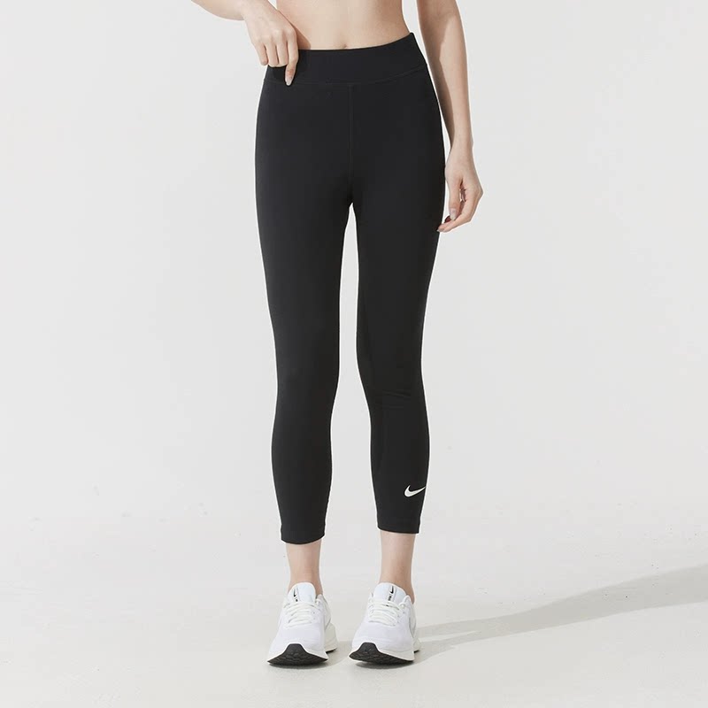 Nike耐克女裤 瑜伽健身跑步运动休闲透气弹力长裤 DV7790-010