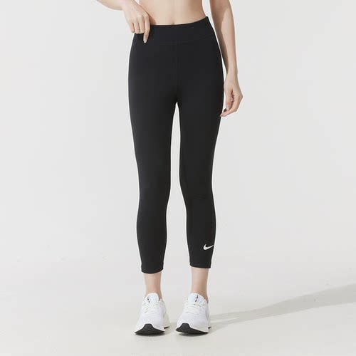 Nike耐克女裤 瑜伽健身跑步运动休闲透气弹力长裤 DV7790-010