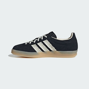 adidas三叶草男女鞋 GAZELLE INDOOR板鞋JS1412 JI3526 JQ8387