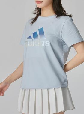 adidas阿迪达斯女装 跑步运动休闲短袖T恤 IM8887 JE1241 JE1248
