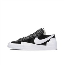 NIKE X SACAI BLAZER  LOW男女低帮漆皮解构板鞋 DM6443-001-100