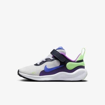 耐克儿童透气魔术贴运动休闲鞋