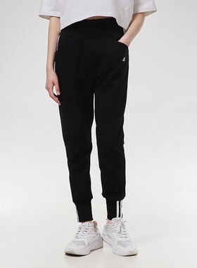 Adidas阿迪达斯女裤 休闲跑步训练运动束脚长裤 GP0697 HM7454