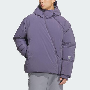 adidas阿迪男装 简约舒适连帽保暖羽绒服KC2578 KC2576 KC2577