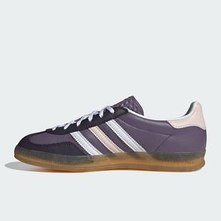 adidas三叶草女鞋 INDOOR舒适时尚 休闲板鞋 IE2956 GAZELLE