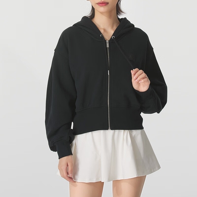 耐克女时尚简约运动休闲连帽夹克