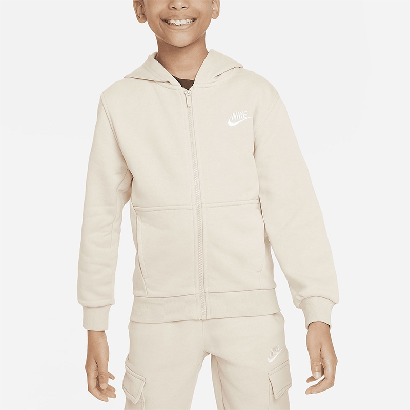 耐克大童经典复古百搭连帽外套