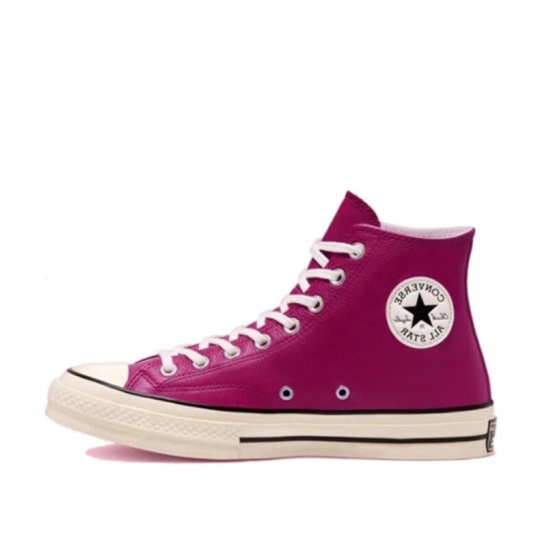Converse/匡威11970S玫红色高帮男女帆布运动休闲板鞋167063C