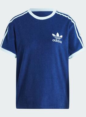 Adidas三叶草女装 复古宽松短袖T恤 IR7465 IR8051 KC0678