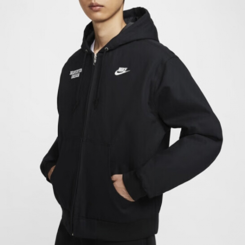 男子运动休闲连帽夹克保暖外套