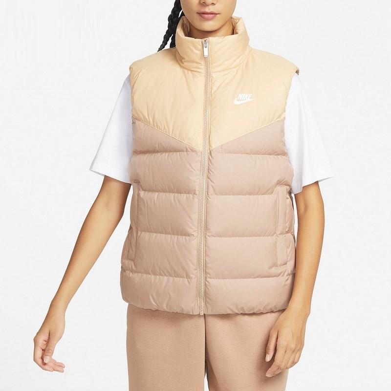 Nike耐克 女子舒适保暖潮流时尚休闲立领羽绒马甲DQ6897-200