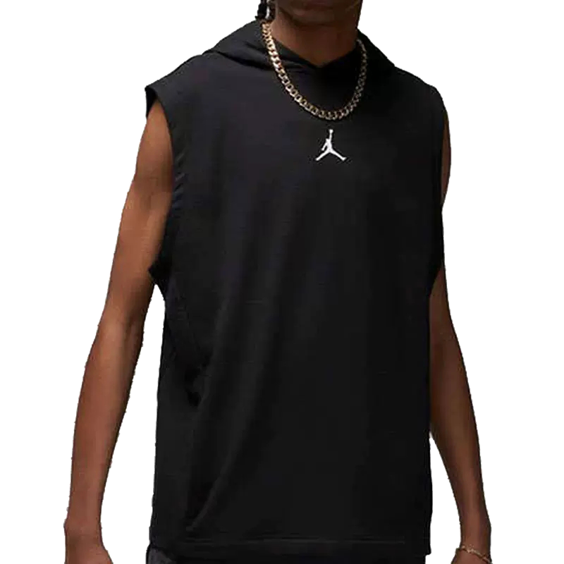 耐克男运动休闲透气连帽无袖T恤