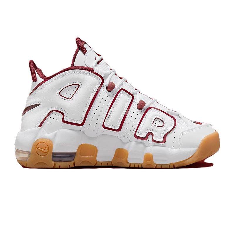 Nike/耐克MORE UPTEMPO大AIR女款春季皮蓬复古篮球鞋FJ2846-100