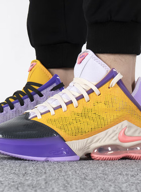 Nike/耐克 LeBron19 詹姆斯19男子实战运动缓震篮球鞋 DO9828-500