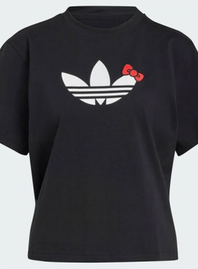 ADIDAS三叶草女装 舒适透气运动休闲短袖T恤IX7878 KB6398 KB6399