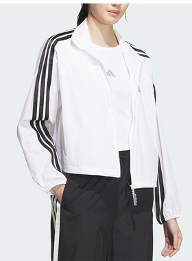 Adidas阿迪女装 宽松休闲运动立领夹克外套KC0181 JI9767 JJ1078