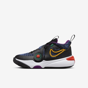 NIKE耐克中童鞋 Team Hustle D 11舒适百搭运动休闲鞋FQ7659-001