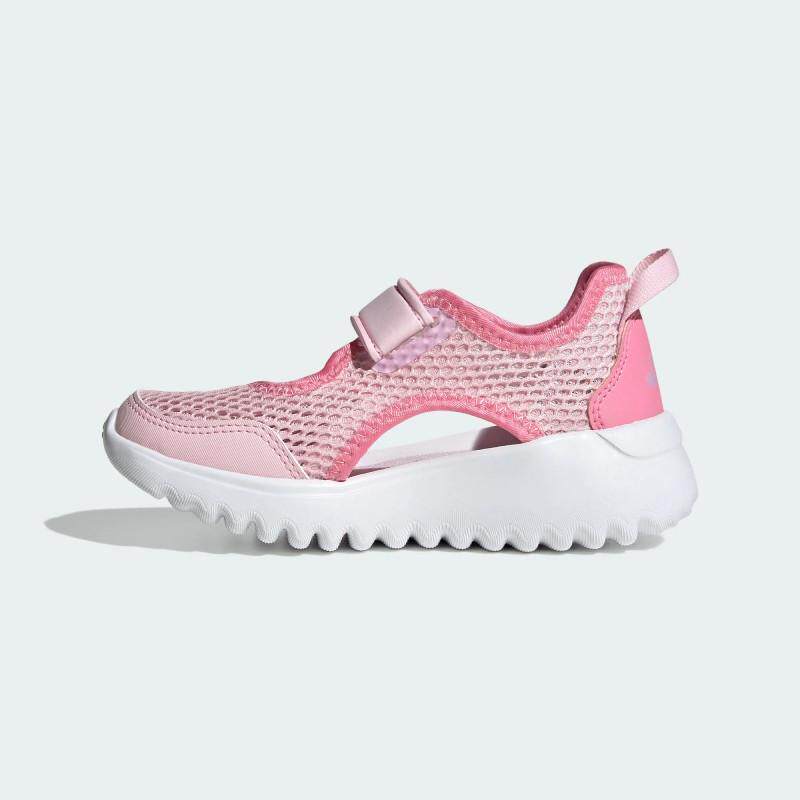 adidas阿迪 SUMMERFLEX中童轻便透气经典魔术贴休闲凉鞋IH8734