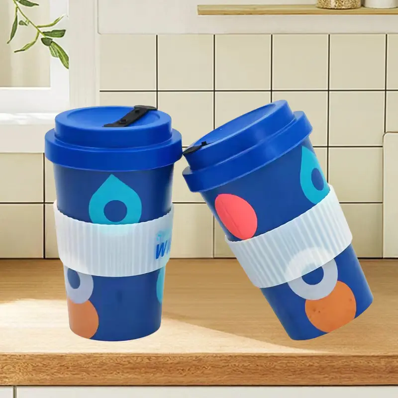 竹纤维咖啡杯创意杯子奶茶杯环保水杯耐高温马克杯可降解轻旅随行