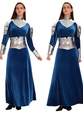万圣节亚马逊wish新款机器人战士服装科技电影太空服机器战警女装