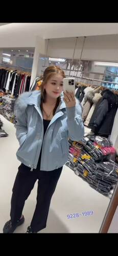 芮娜依莲9228大码羽绒服女胖mm国标90白鸭绒200斤女装新款派克服