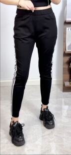 休闲裤 新款 女胖mm小脚裤 子200斤女装 弹力小黑裤 香港芸卉25323大码