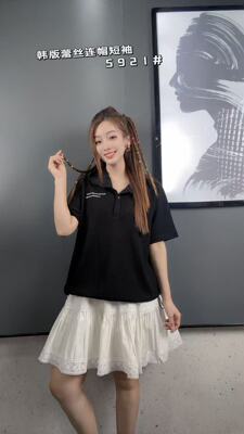 妃儿红5921大码T恤衫女胖mm连帽小衫上衣200斤女装新款打底衫短袖