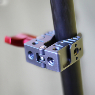 全金属战术蟹钳C型大力夹摄影灯脚架舞台支架直播连接魔术手球头