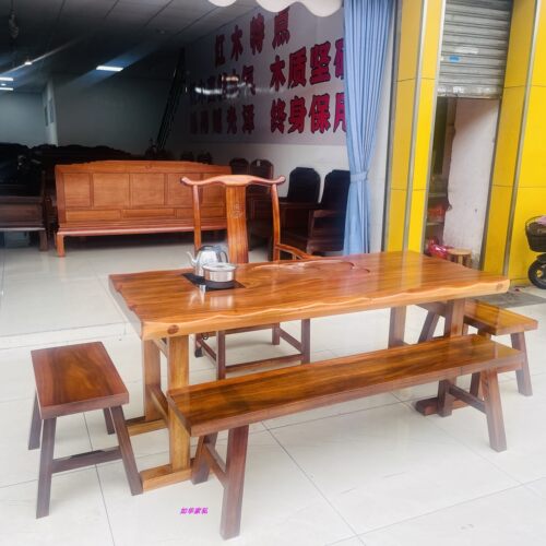 木茶台桌仿古高端花梨木泡茶台