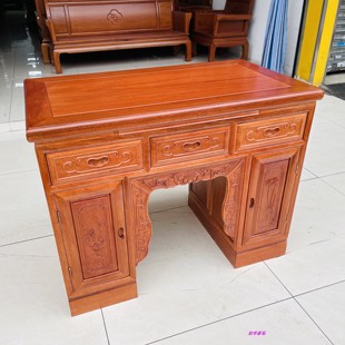 实木财神桌进口红木菠萝格木供台观音拜神贡台佛柜密脚98CM厂直销