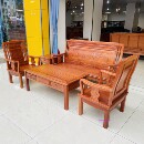 红木菠萝格木沙发全实木花梨木客厅沙发小户型明式 梅花沙发厂直销