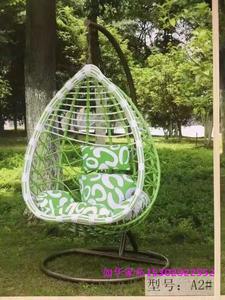 新款吊篮 藤椅单人鸟巢吊椅 阳台秋千蓝 白色成人室内户外庭院摇