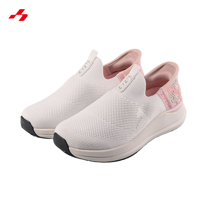 ZVZN安心2.0防滑鞋老人网面透气镂空厚底运动休闲鞋滑不倒一脚蹬