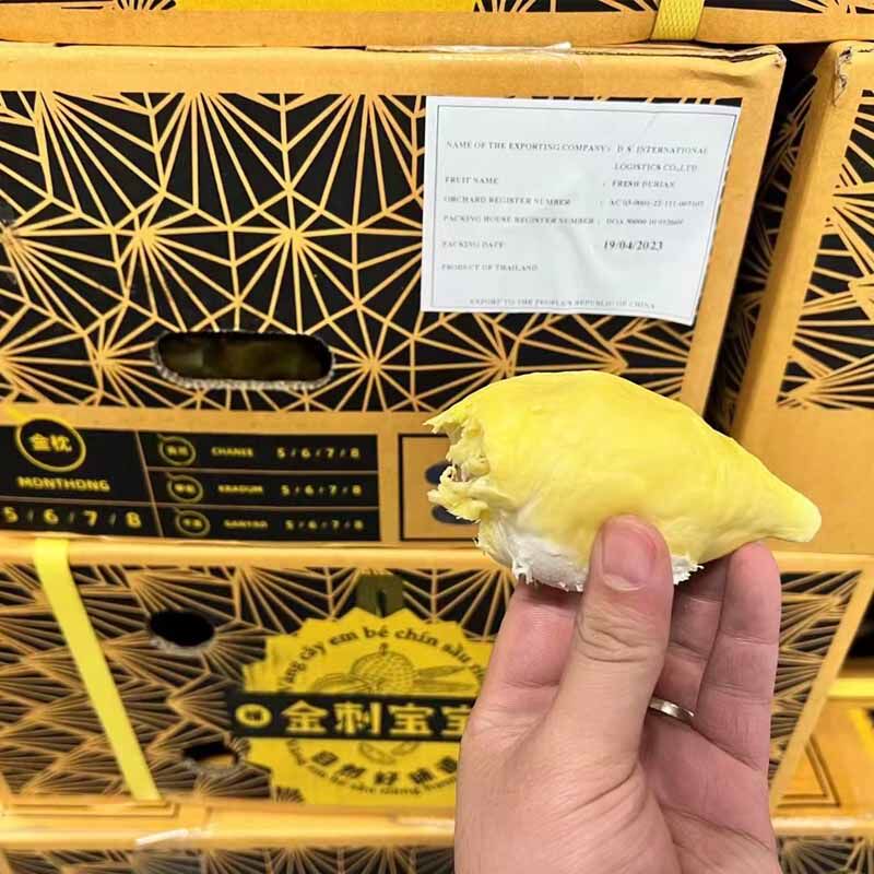 泰国当季金刺宝宝金枕头榴莲