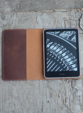 适用于Kindle电子书 保护套 皮套手工真皮头层牛皮复古疯马皮欧美