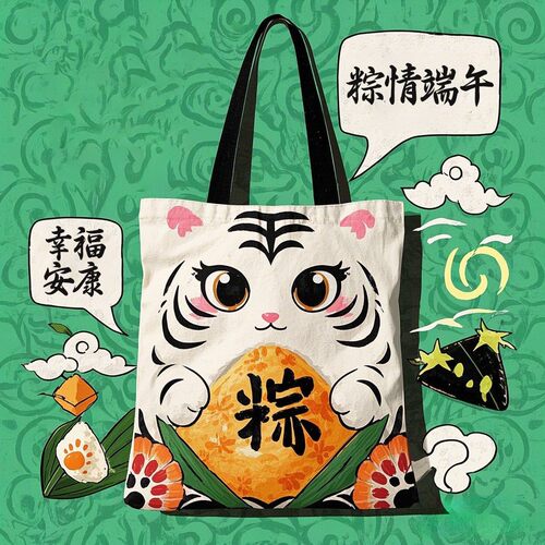 新款端午节礼品袋学校定免费开票