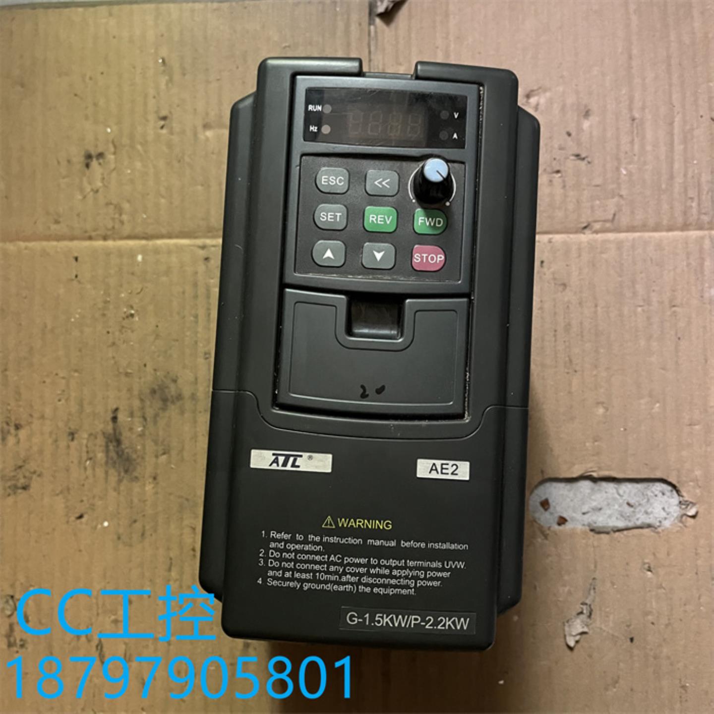 爱德利变频器AE2-4T0015G0022P 15KW22KW 380V 爱得利变频器