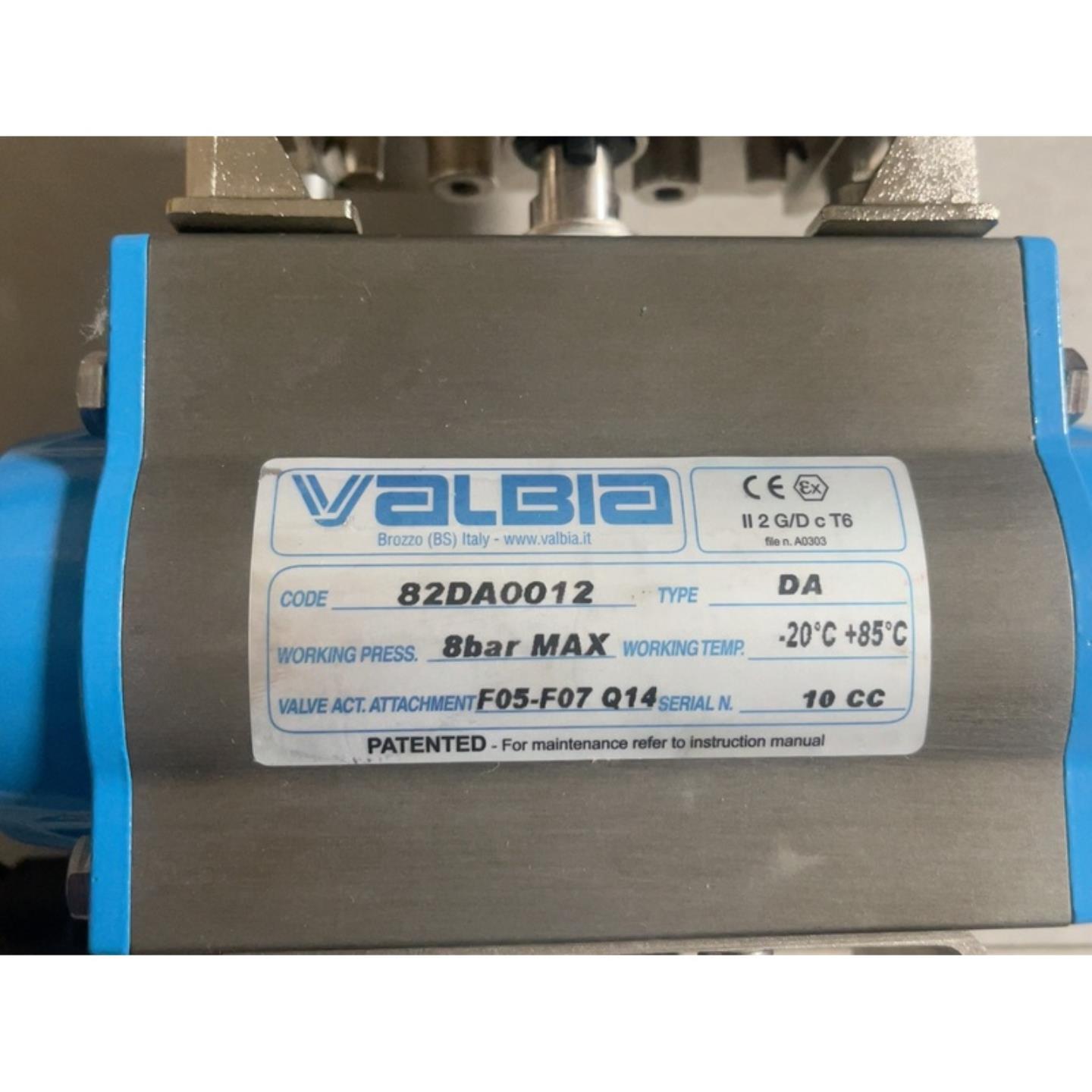 意大利VALBIA执行器82DA0012