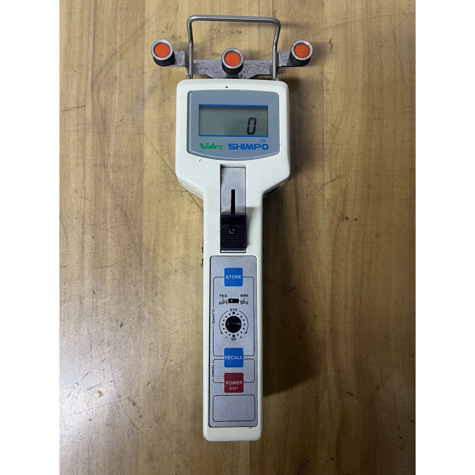 SHIMPO新宝张力计DTMB-5C二手件图片实拍不