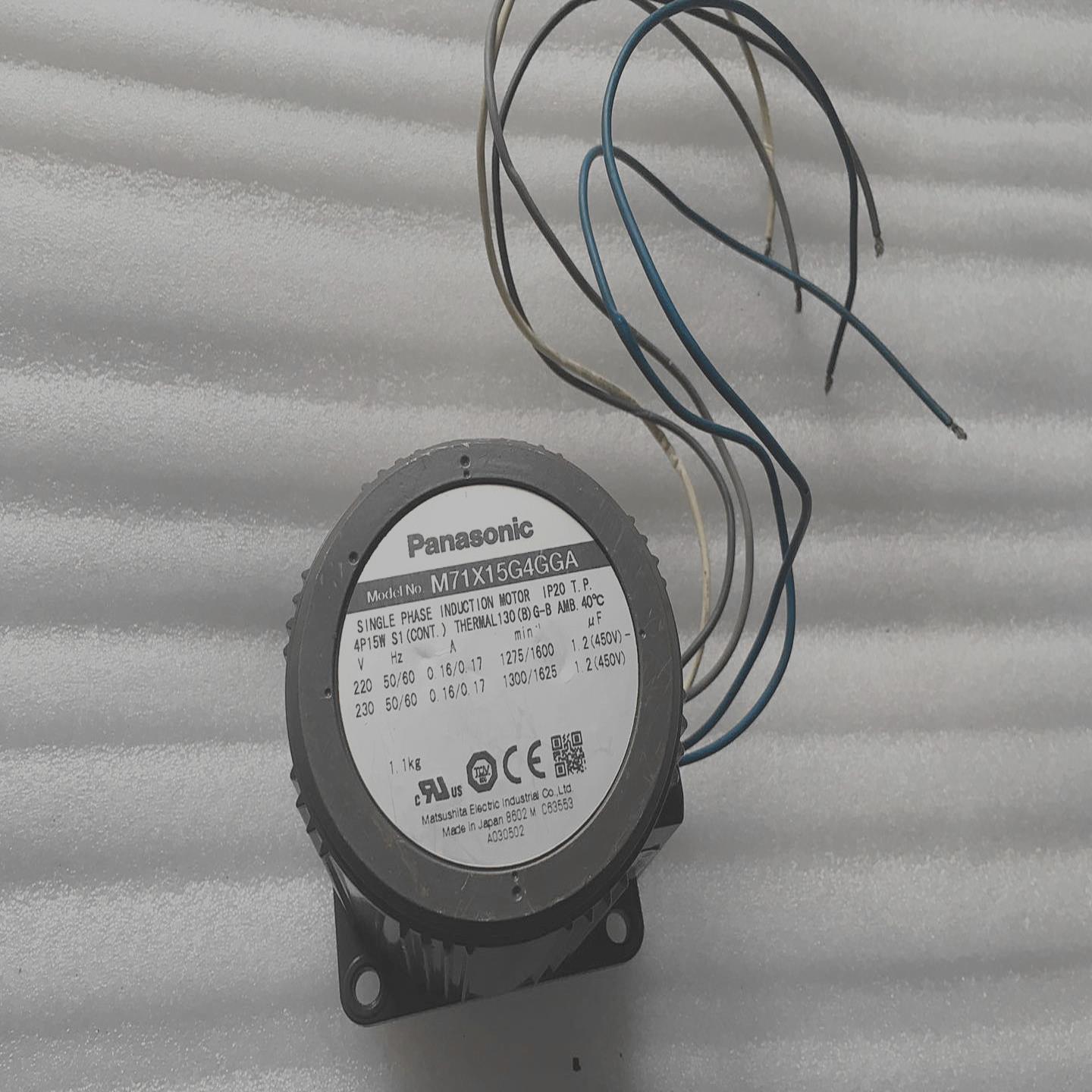 正品 拆机松下PANASONIC伺服电机 M71X15G4GGA 现货