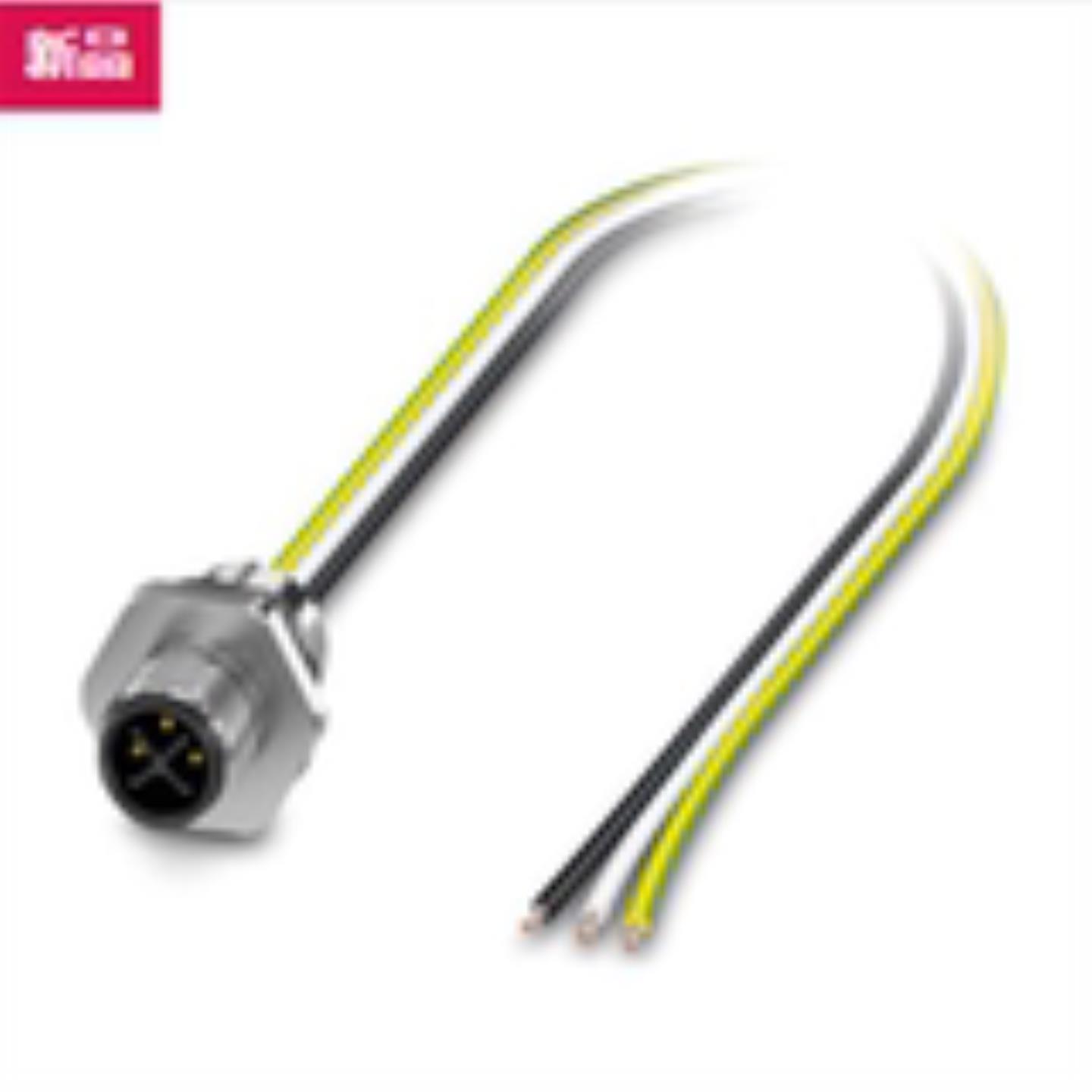 菲利克斯 SACC-DSI-M12FSS-4CON-M1605PE-设备连接器板后安装