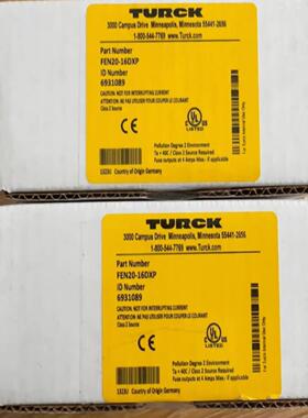 TURCK图尔克FEN20-16DXP模块订货号6931089