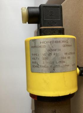 原装 HONSBERG豪斯派克开关 VD15RI VD 15 RI NOVAFIX 现货